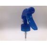 China Blue Color Plastic Pump Sprayer Customized Tube Length 28 / 410 For Gardening factory