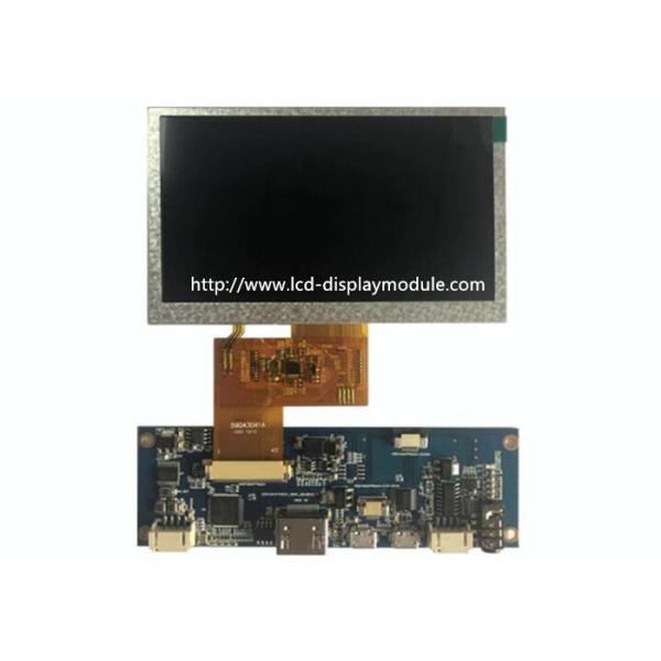 Quality 4.3'' Inch 480*272 Resolution TFT display with HDMI transfer board for HDMI for sale