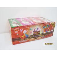 China Happy Birthday Candle Marshmallow Candy / 11g /4 Pcs In One Bag Twist Cotton Candy factory