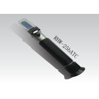 China Dual Testing Scale Alcohol Refractometer , Wine Refractometer Brix 0.2% Durable factory