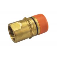Quality 1-1/4" Thread Locked Brass Hydraulic Quick Connect Fittings for sale
