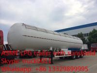 China factory price 25.1 metric tons lpg gas propene trailer for sale, hot sale road transported propene tank semitrailer factory