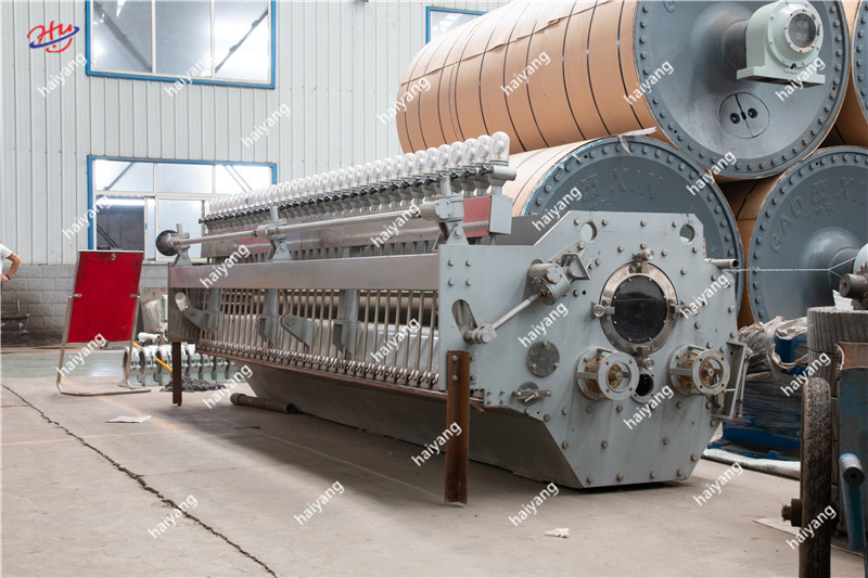 China AC Recycling 2100mm 60gsm Paper Roll Making Machine factory
