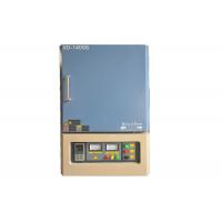 Quality Programmable Industrial Muffle Furnace 1400 C Box Shape Blue Color Double Layer for sale