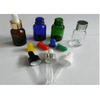 China Printing Plastic Pipette Droppers with Cap, 20ml, 30ml For Medical Glass Tubes, Ampoules for sale