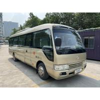 China 2016 Year 31 Seats Second Hand Buses Left Hand Steering Mini Used Coaster Buses for sale
