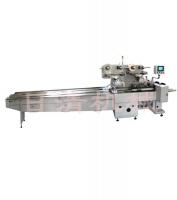 China PLC Control Pillow Bag Packaging Machine , Electrostatic Biscuit Packing Machine factory