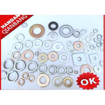 Quality 4.8 Grade Iron Flat Washers In Bulk With DIN125 / DIN9021 / DIN126 / DIN7989 for sale