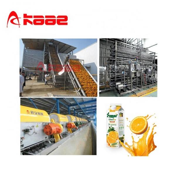 Quality Turnkey Project 415V NFC Juice Processing Line Orange Industrial Juice Press for sale