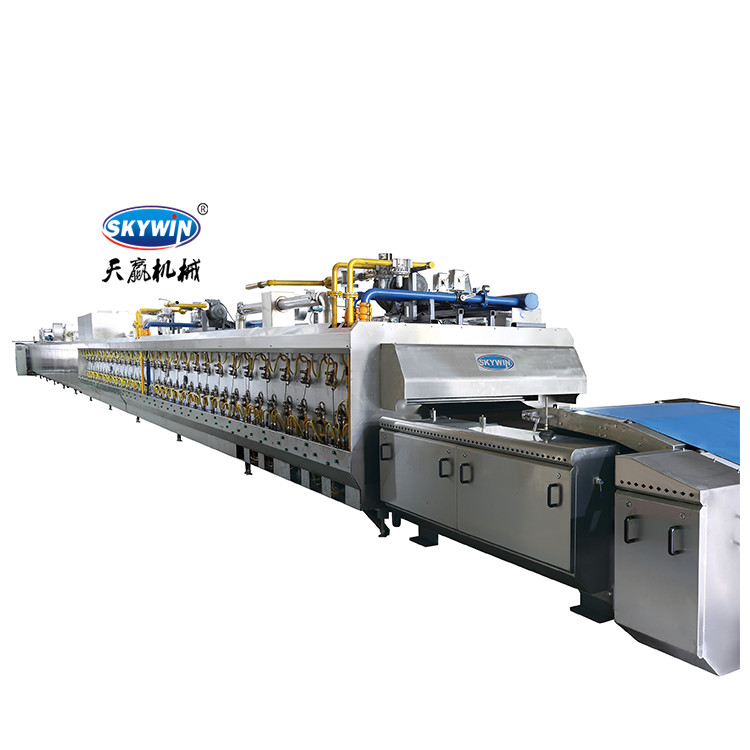 China W400XL600mm Tray Type Schneider Electric Biscuit Production Line for sale