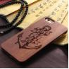 China Real Solid Wood Grain iPhone 7 Case with Hard Crafted PC Material factory