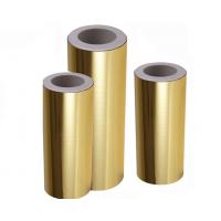 China 25mic Metallic Gloss Lamination Film Roll For Hot Lamination Package Cosmetics Box Packaging factory