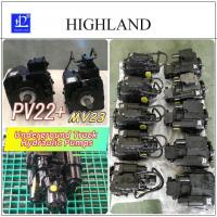 China Fast Working Underground Truck Hydraulic Pumps With Improved Efficiency factory