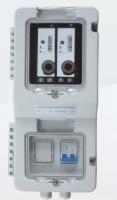 China 2 Position Wall Mounted Electric Meter Box / External Electricity Meter Box factory