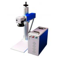 China High Reliability Powerful 30W Fiber Laser Marking Machine With Rotary Axis factory