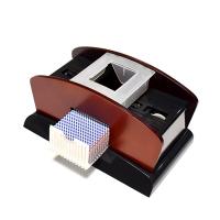 Quality OEM Wood Card Shuffler Automatic 2 Deck Card Shuffler Machine for sale