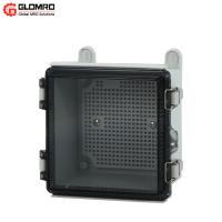 China Buckle Transparent Plastic Waterproof Outdoor Electrical Junction Box factory