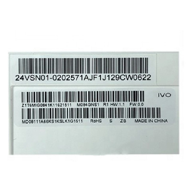 Quality M084GNS1 R1 IVO Industrial LCD Panel Display 8.4 Inch Lcd Display Screen for sale