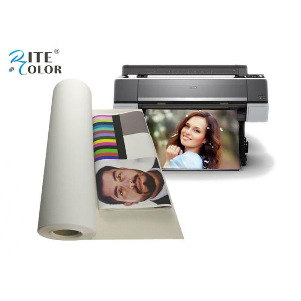 Quality 100% Cotton Inkjet Canvas Roll Aqueous For Large Format Inkjet Printing for sale