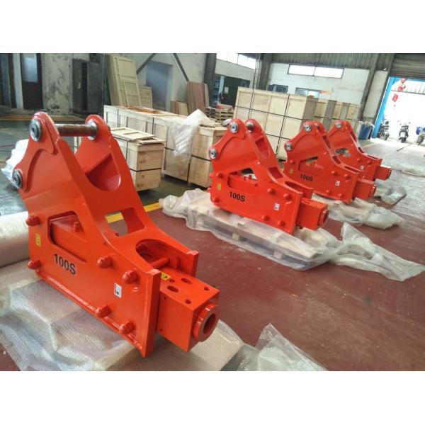 Quality 20CrMo Hydraulic Breaker Hammer With Moil Point Chisel For 20 Tons Excavator for sale