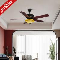 China Low Noise Energy Saving Classical 5 Blades Ceiling Fan Engineering Model For Home factory