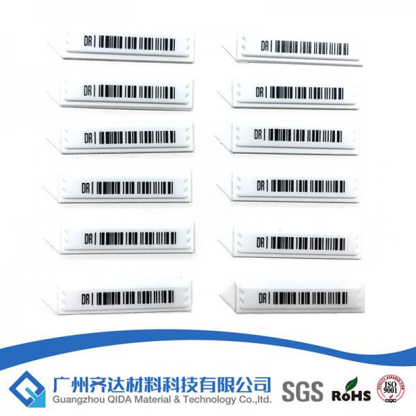 Quality Black White Adhesive 58kHz Anti Theft DR Barcode Labels EAS Dual Pedestal System for sale