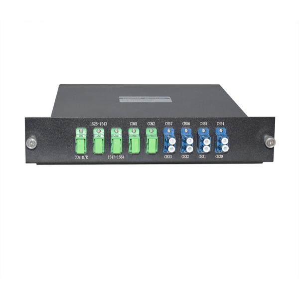 Quality 100GHz 2x4ch Wavelength Division Multiplexer DWDM Demux Plug In Module 5G Network Passive for sale