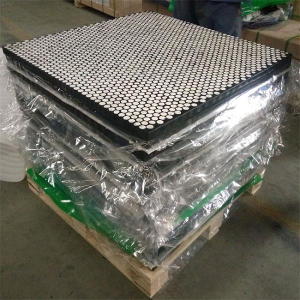 Quality Cn Bonding Layer Ceramic Wear Liner Alumina Ceramic Tiles For Mining Conveyor for sale