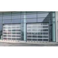China Electric Automatic Aluminum Glass Transparent Garage Door High Noise Reduction Mirror for sale