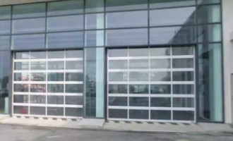 China Excellent Insulation Aluminium Sectional Garage Doors Powder Coating Industrial factory