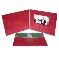 China 256MB Memory Video Player Greeting Card 7 Inch Support Video Upload Download factory