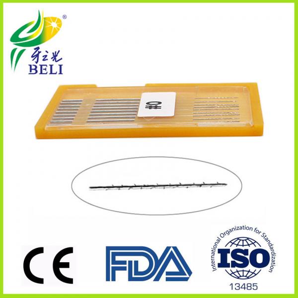 Quality Root Canal Use Endodontic Hand Files , Dental Barbed Broaches Without Handle for sale