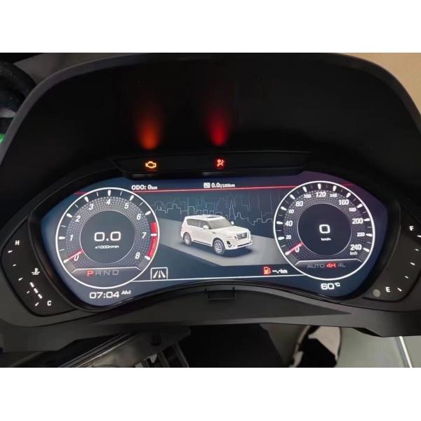 Quality OBD TPMS Automotive LCD Car Instrument Cluster 7Inch 400cd/M2 for sale