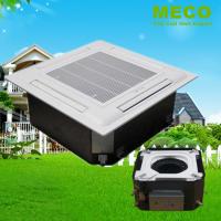China Chilled Water ceiling cassette Fan Coil Unit-200CFM with build in drain pump factory