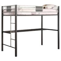 China Double Layer Single Metal Bed Queen Size Metal Bed Frame factory