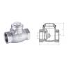China SWING TYPE stainless steel check valves 50Ax 10kg / cm2  X 140L , 2301 factory