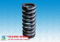 China Customized Alloy Steel Hot Wound Springs , Overload Coil Springs Black Painted factory