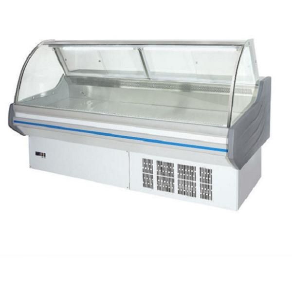 Quality Air Cooling Delicatessen Supermarket Meat Display Freezer for sale