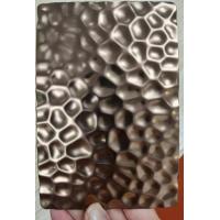 China Honeycomb Stamped Decorative Stainless Steel Plate Sustainable factory