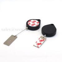 China CE 3M Sticker Anti Theft Retractable Pull Box With Extension Security Wire factory
