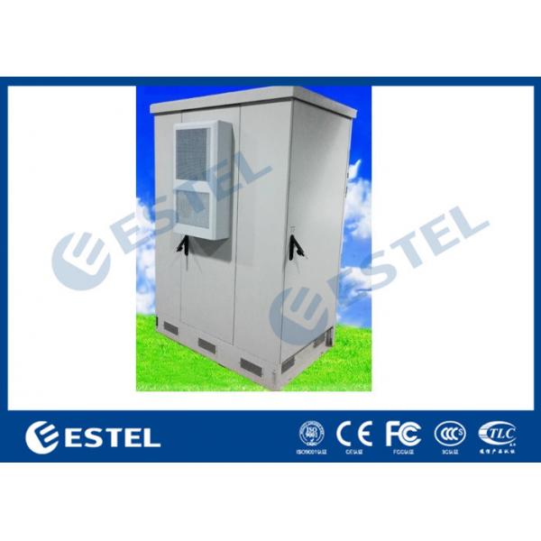 Quality Three Bay Galvanized Steel PEF Base Station Cabinet for sale