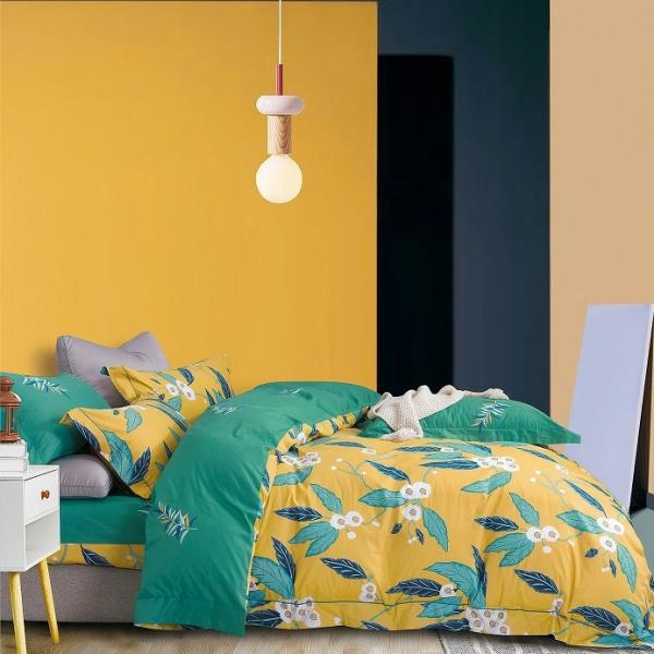 Quality Colourful Comfortable Cotton Bedding Sets Modern Delicate Soft Hand Feeling for sale
