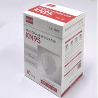 Quality FDA EUA KN95 Face Mask For COVID Prevention Folding Protective 40pcs/Box for sale