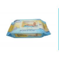 Quality 50gsm Alcohol Free Baby Wipes / Fragrance Free Wet Wipes for sale