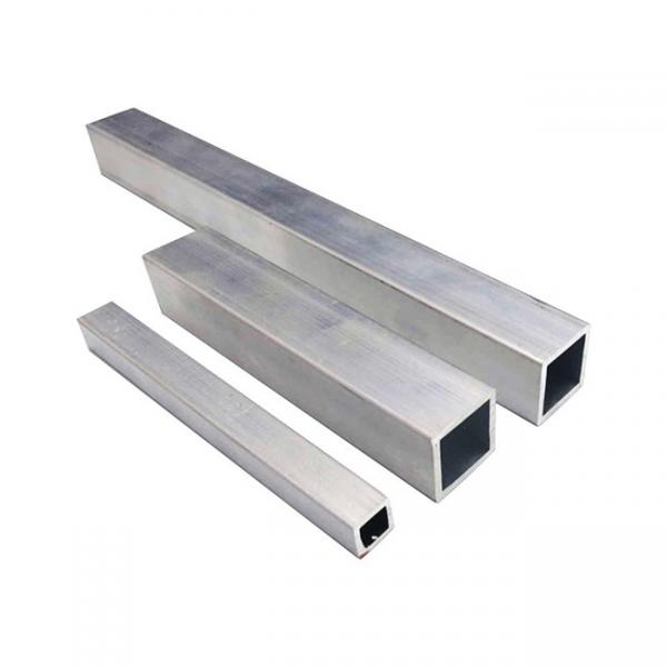 Quality Thin Wall  Extruded Aluminum Square Tubing Metric Powder Coat Wood Grain Lightweight 6063 T5 for sale