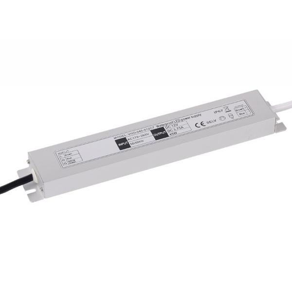 Quality 12V Constant Voltage Slimline LED Driver 45W Lightweight 213x35.6x17.4mm for sale