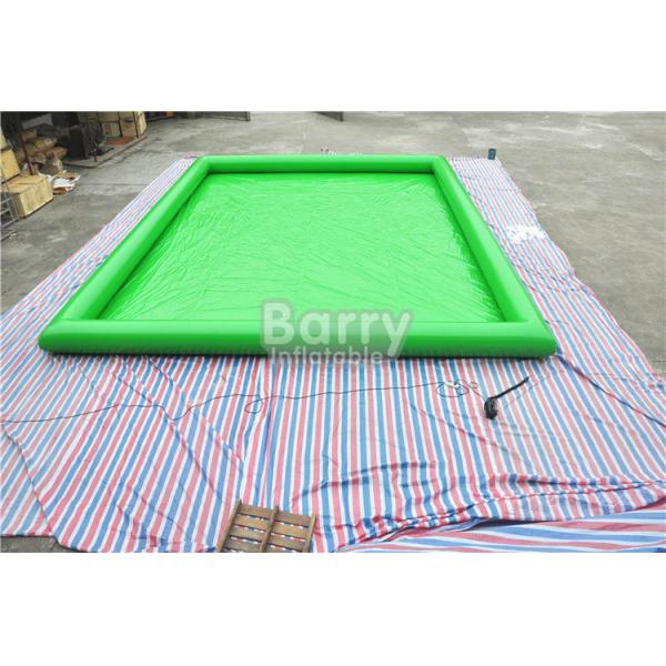 Quality Green Customized Large Portable Water Pool PVC Tarpaulin Material Durable for sale