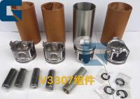 China KUBOTA Engine Parts V3307 Engine Cylinder Liner Kit For Excavator Spare Parts factory