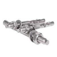 China M20 Stainless Steel Anchor Expansion Bolt Carbon Steel Zinc Plated Wedge Anchor factory