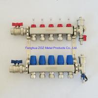 China Stainless Steel Radiant Heat Manifold Assembly w/ Flow Meter factory
